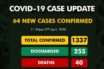 COVID-19: 64 new cases of #COVID19 reported on 27th April