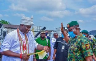 Enugu government, Nigeria Army receive Ooni of Ife’s motorized modular fumigators