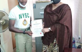 NYSC DG hails corps member over donation of infrared temperature machines