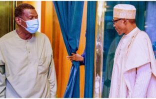 Pastor Adeboye visits Buhari