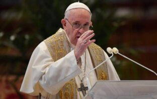 Pope kicks, says Catholic baptismal wordings can’t be changed