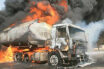 Lagos tanker explosion kills two, razes several vehicles